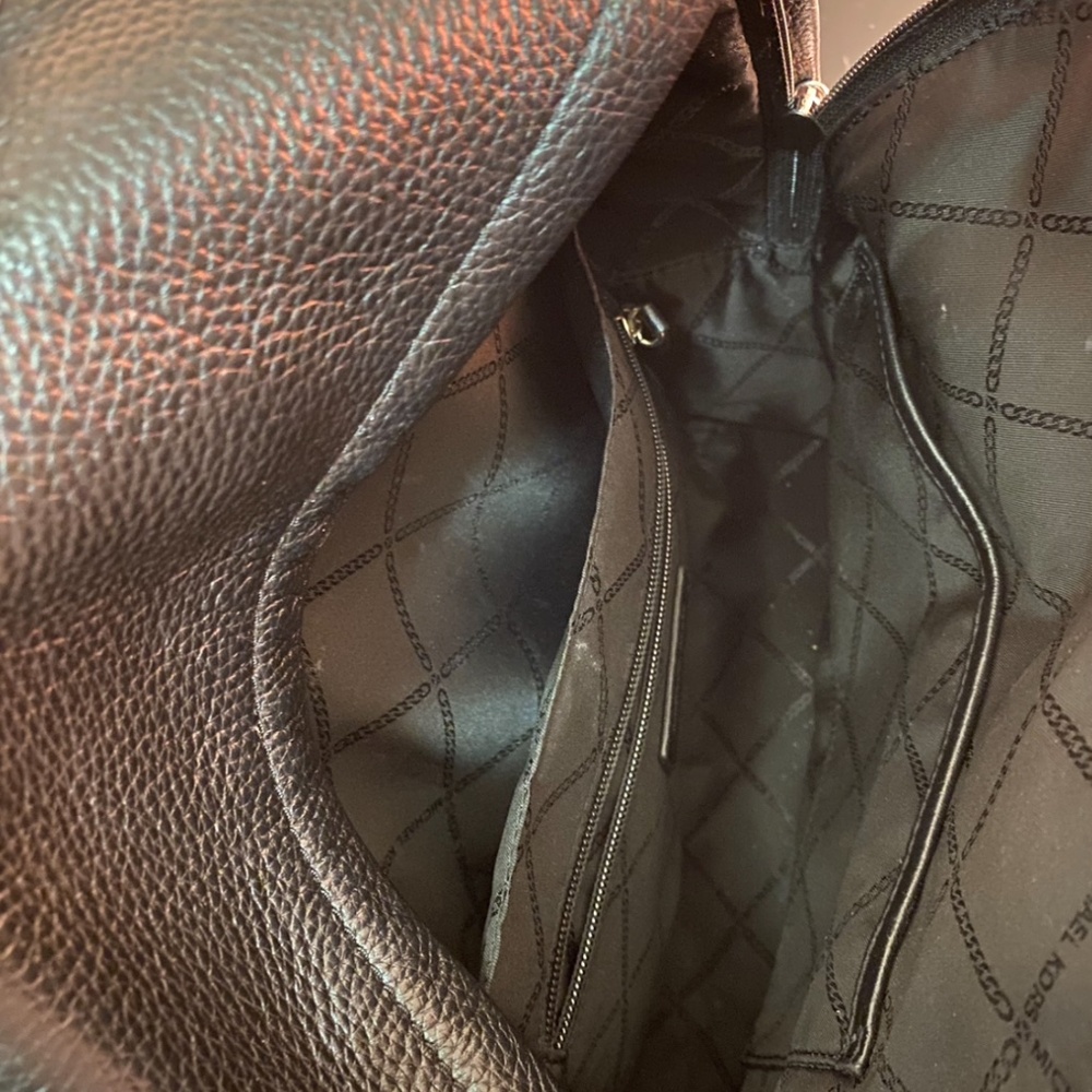 Michael Kors Pebbled Leather Backpack Medium Slat… - image 4